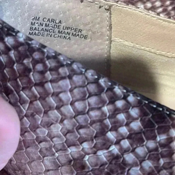 Levity Carla snake print loafers gray 9 M - Picture 8 of 8